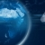 Two Earths Spinning HD Video Background 0067