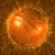 Basketball & Light Rays Brown Spinning HD Video Background 0086