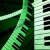 Keyboards Green Rotating HD Video Background 0096