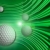 Golf Balls White & Green Beams HD Video Background 0127