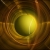 Tennis Ball & Brown Beams Circling HD Video Background 0176