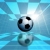 Soccer Ball & Checkered Pattern Green HD Video Background 0218