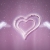 Heart & Hands Violet Moving HD Video Background 0242