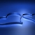 Blue Hearts Spinning HD Video Background 0278