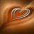 Hearts & Smoky Effects Brown HD Video Background 0285