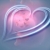 Hearts Blue & Pink Moving HD Video Background 0297