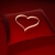 Heart & Red Pillow Turning HD Video Background 0330