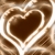 Hearts Golden Shining & Rotating HD Video Background 0348