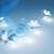Flowers Blue Flying HD Video Background 0349