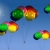 Colorful Balloons Flying & Turning HD Video Background 0381