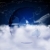 Globe, Clouds, & Airplanes Moving HD Video Background 0395