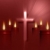 Cross & Candles Red HD Video Background 0412