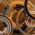 Circular Patterns Brown Spinning HD Video Background 0570