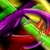 Abstract Circles Multicolored Spinning HD Video Background 0660