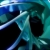 Abstract Spiral Blue Green HD Video Background 0671