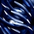 Metallic Patterns Blue Spinning HD Video Background 0699