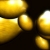 3D Objects Ovals Gold Spinning HD Video Background 0739