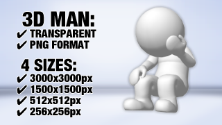 Depress Man 3D