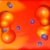 Circles Orange Blue Spinning HD Video Background 0846