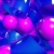 Pink & Blue Spinning & Glossy Circles HD Video Background 0852