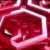 Hexagon Red Metallic HD Video Background 0872