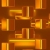 Bricks & Cubes Gold Spinning HD Video Background 0950