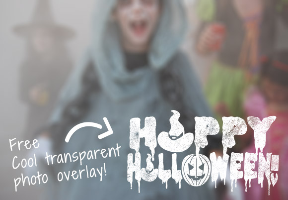 Happy Halloween Photo Overlay