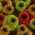 Flowers Multicolor Spinning HD Video Background 0963