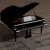 Piano Spinning HD Video Background 0968