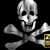 Wavy Flag Pirate Jolly Roger Flag Bones