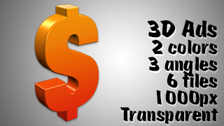 3D Advertising Graphic – Dollar