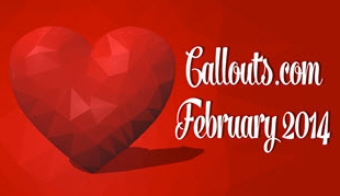 Callouts February 2014, Happy Valentine’s Day