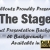 The Stage Product and Video Presentation Background