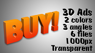 3D Advertising Graphic – Buy