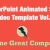 PowerPoint Animated Sales Video Template vol. 3