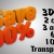 3D Advertising Graphic – Save 30 Percent