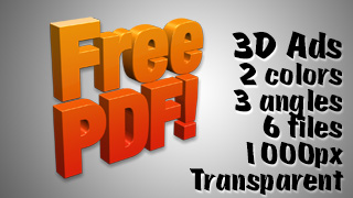 3D Advertising Graphic – Free PDF