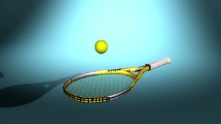 Tennis Racquet and Ball HD Video Background 1277 – Callouts Creative Assets