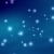 Mini Light Balls Floating in Blue Background HD Video Background 1284