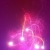 Light Display on a Pinkish Background HD Video Background 1313