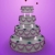 4-Layered Cake Turning HD Video Background 1318