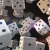 Dice Floating and Turning HD Video Background 1335