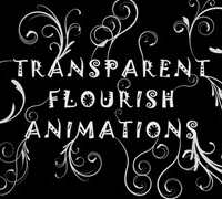 15 New Transparent Flourish Animations