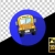 School Bus Transparent Animation