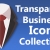 Business Icons Stamps Transparent