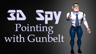 3D Spy Pointing with Gunbelt