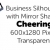 Cheering Business Silhouette Mirror Transparent