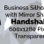 Handshake Business Woman Silhouette Mirror Transparent