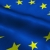 EU Waving Flag Close-Up