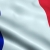 France Waving Flag Close-Up